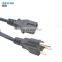 Universal Us 220V Copper Power Cable 3 Prong Laptop Ac Power Cord Plug Cable