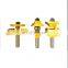 LIVTER Carbide three-piece a set tenon joint knife slitting machine handle diameter 12.7mm woodworking tool milling cutter