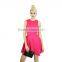 Flare Design Fashion Dress Summer Casual Dress Stretch Knitted Fabric Sleeveles evening Dress