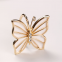 Manufacture Directly Wholesale Butterfly Table Napkin Ring Holder For Wedding