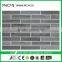 Flexible clay exterior and interior decorative lightweight brick wall