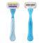 Smooth Women Body Hair Shaving Blades 4 Blades Safety Hair Remover Razor Blades Female Bikini Razor Private LOGO F-0052