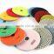 4 Inch Flexible Resin Diamond Granite Polishing Pads