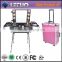 Professional Black/Pink Aluminum Makeup Case With Lights,Easy Carrying Aluminum Lights Case With Mirror