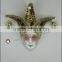 Decorative Hand Painted Ceramic Masquerade Face Mask Wall Decor
