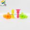 Kitchen tools colourful plastic hand manual small slow juicer
