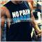 men gym singlet muscle tank top quality gym wear mens bodybuilding stringer