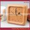 Wooden Home Decoration Desktop Clock