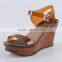 Best Seller Women Plastic Jelly Shoes Wedge Shoes Transparent Jelly Shoes