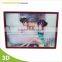 customized PP picture PET picture lenticular picture with LED 3d lenticular picture 3d picture
