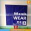 Custom durable ceiling advertising hang banner