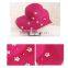 QXSH0019 Floppy panama hat New summer straw hat with flower Beach hat