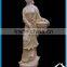 Sandstone religious garden statue