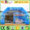 Printed logo outdoor inflatable finish line arch inflatable green arch