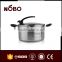 2016 NOBO stainless steel stock pot with steel lid