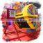 Real flying game machine on playground flight motion simulator