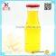 200ml Empty Glass Bottle Milk Bottle With Screw Lid Yogurt Bottles