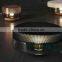 natural design wood glass table lamp for living room