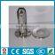 China factory pool mount stainless steel frameless glass spigots