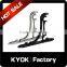 KYOK adjustable custom 22mm precision iron metal curtain rod bracket,aluminum vertical blinds component thickness 0.5/0.6/0.7mm