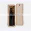Empty wholesale pine wood wine gift box