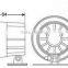 FrankEver electronic 12v auto mini siren