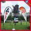 Outdoor full color printing teardrop advertising banner