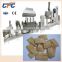 Stainless Steel Extruded Snack Food Fried Wheat Flour Bugle production line