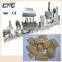 twin screw extruded wheat flour snacks maker