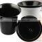 Fabrications Acrylic, 2 Piece Wine Spittoon and Wine casting Spittoon - Black