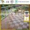 New decorative wood and plastic factory gardens easy to install wpc DIY tile