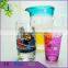 fancy shaped 500ml drinking glass