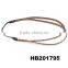 colorful braided fake human hair forehead hair band made of hair
