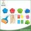 3D print plastic play dough set educational game color clay for kids