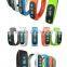 E02 smart watch health Silicone Wristband Time/Caller ID/alarm/Pedometer Sleep Monitor for IOS Android Sport bluetooth bracelet