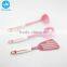 Fancy cooking tools pink silicone kitchen utensils