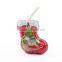 Hot sale boot shape Christmas gift tin box &shoe shape tin box