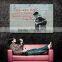 Wholesale banksy wall sticker for bedroom and living room decorative