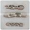 English standard electro galvanized mild steel short link chain DIN766