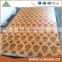 Low Price Decorative Board Flower Paper Overlay Plywood