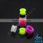 Colorful ear plugs ear piercing body jewelry silicone ear tunnel