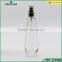 clear glass face lotion bottle with pump sprayer