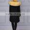 Brand fashion womens genuine fox fur lining parka with raccoon fur hood