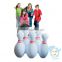 human pvc giant inflatable bowling pins for kid