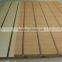 18mm one side melamine faced slot wall mdf board