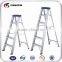 quality a shape frame 8 meter big Aluminum step ladder price list
