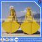 widely used high quality ABS CCS BV certificate clamshell electric hydraulic bucket for crane