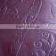Thick full blackout curtains Flocking Jacquard