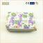 PU green flower cosmetic bag fashion travel cosmetic bag