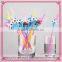 2016 NEW Disposable football sports plastic drinking straws